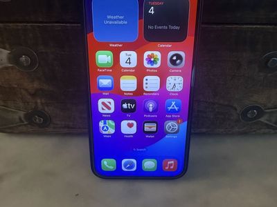 Apple iPhone 12- Black - 128 GB