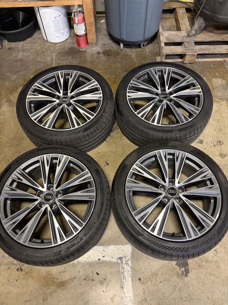 OEM AUDI A6 Wheels and Lexani Tires 255/40/20