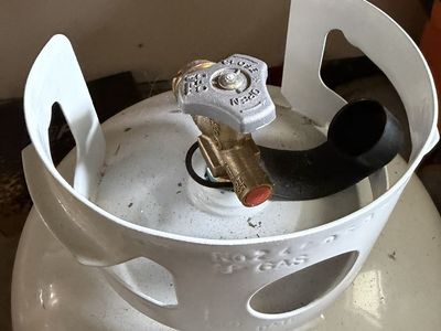New 30lb propane tank