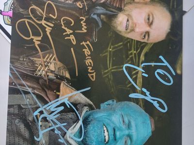 Micheal Rooker and Sean Gunn autograph