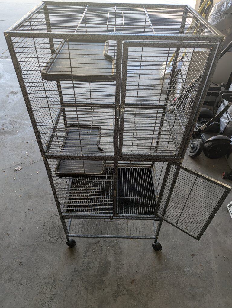 Hamster / Rat / Gerbil Multi-Level Rolling Cage