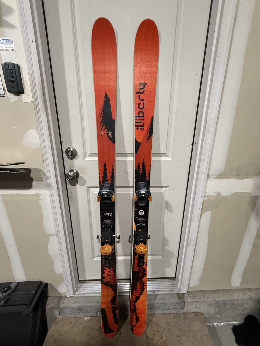 Liberty Origin 96 skis, Salomon Warden MNC Bindings