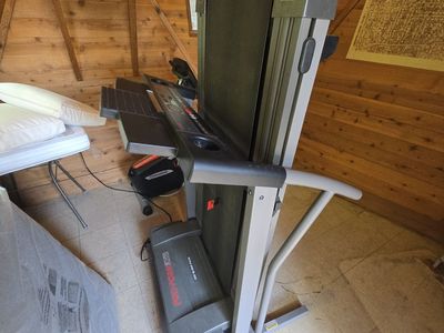 ProForm J6si Space Saver Folding Treadmill with Power Incline and EKG Grip Pulse