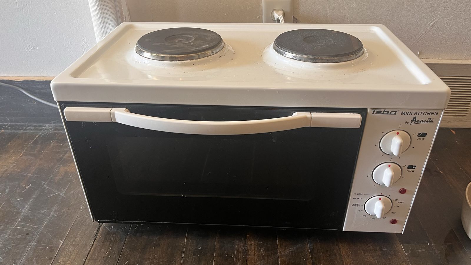 Portable countertop, oven and cooktop