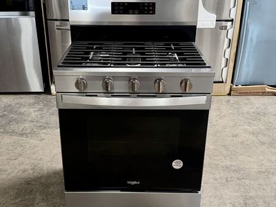 WHIRLPOOL GAS RANGE STAINLESS STEEL