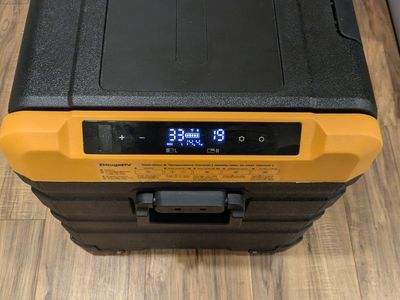 BougeRV 12/24 Volt Car Refrigerator Dual Zone 35l