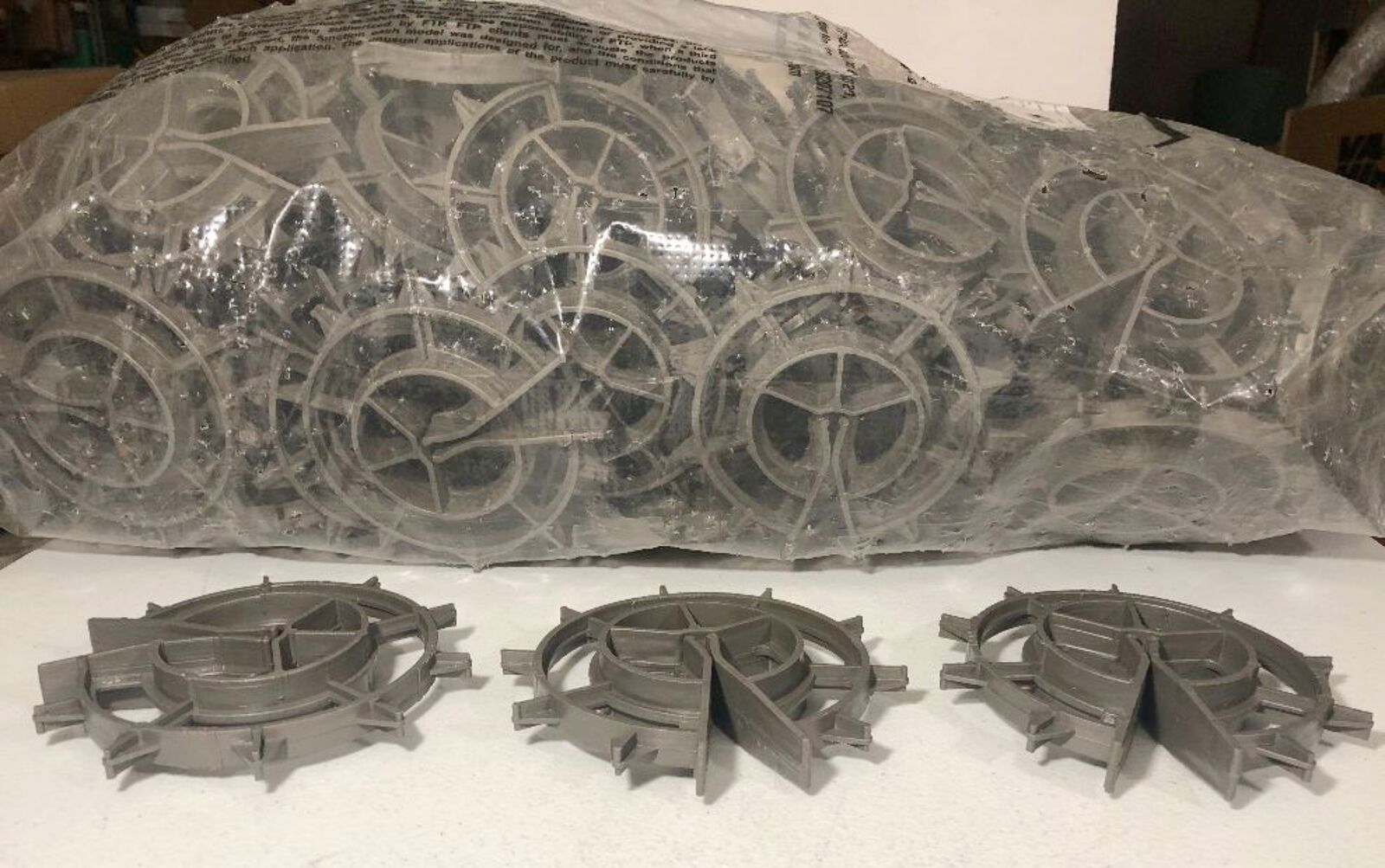 FTP DS300 Rebar Spacer Wheels 3" (7.5 CM) - New 100ct Bag