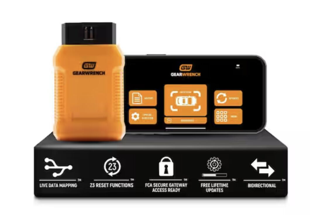 GEARWRENCH OBD2 Professional Bi-Directional Bluetooth Diagnostic Tester with GWSMART App and Free Lifetime Software Updates