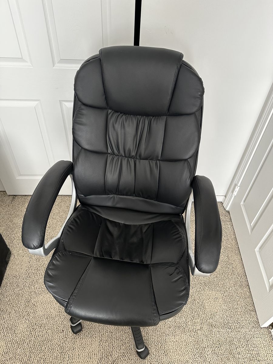 Computer Desk Chair - Leather