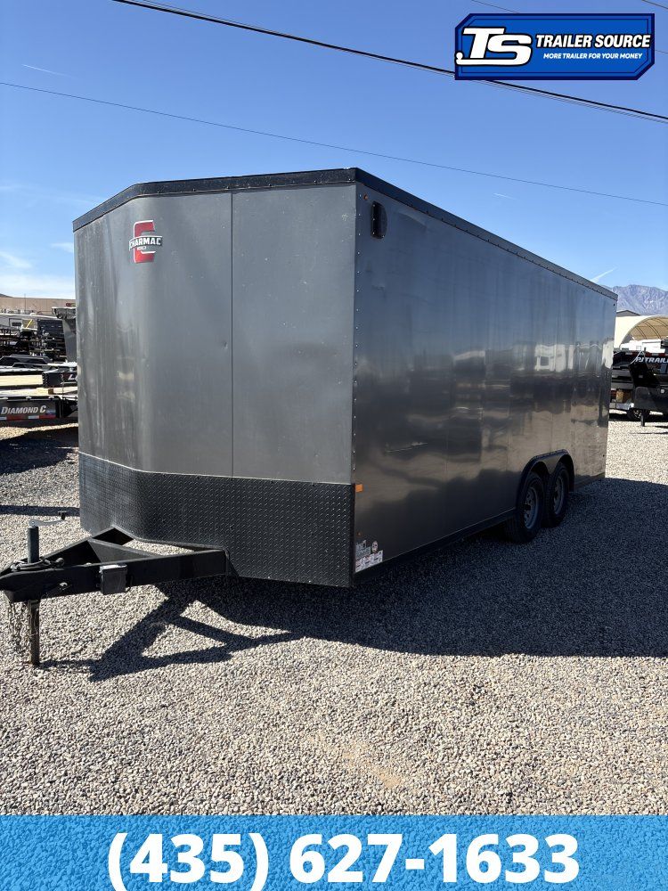 8.5x20 Charmac Stealth Enclosed Cargo Trailer - 7K GVWR - Black Out Package, E-Track, Vinyl Walls