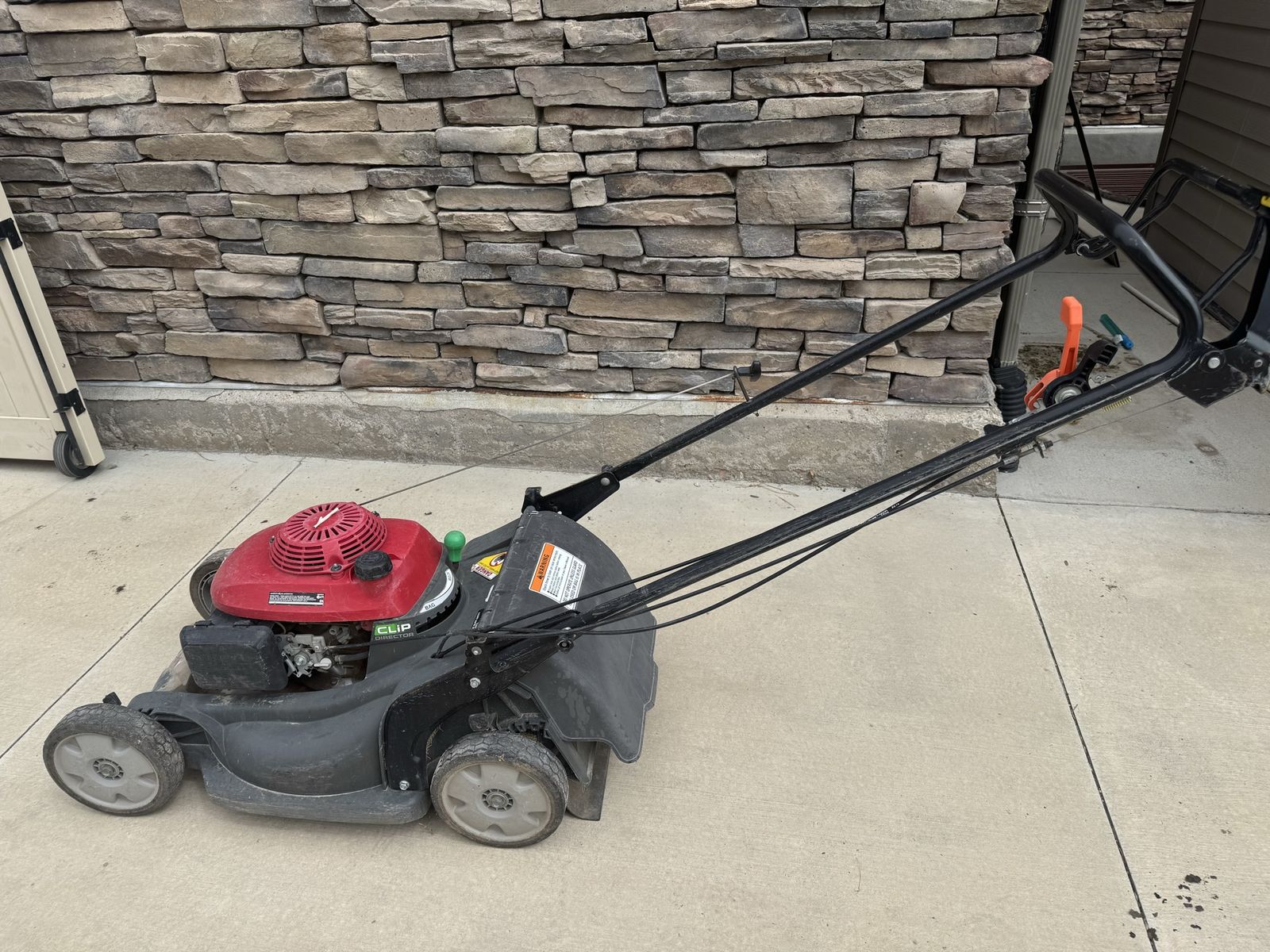 Honda HRX217HXA Lawn Mower - Used, Needs clutch replaced.  Engine and everything else is fine.