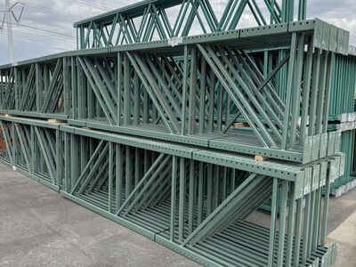 Used Pallet Racking – Uprights, Beams & Wire Decking