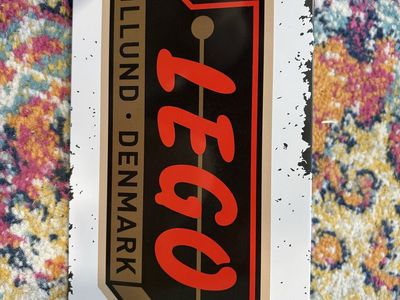 LEGO VIP Vintage Metal Tin Sign 12 Inches