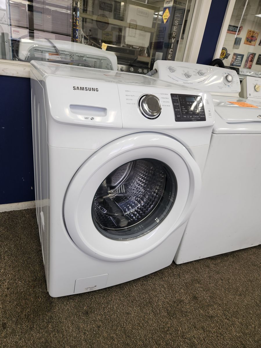 Samsung Front Load Washing Machine with VRT Plus White