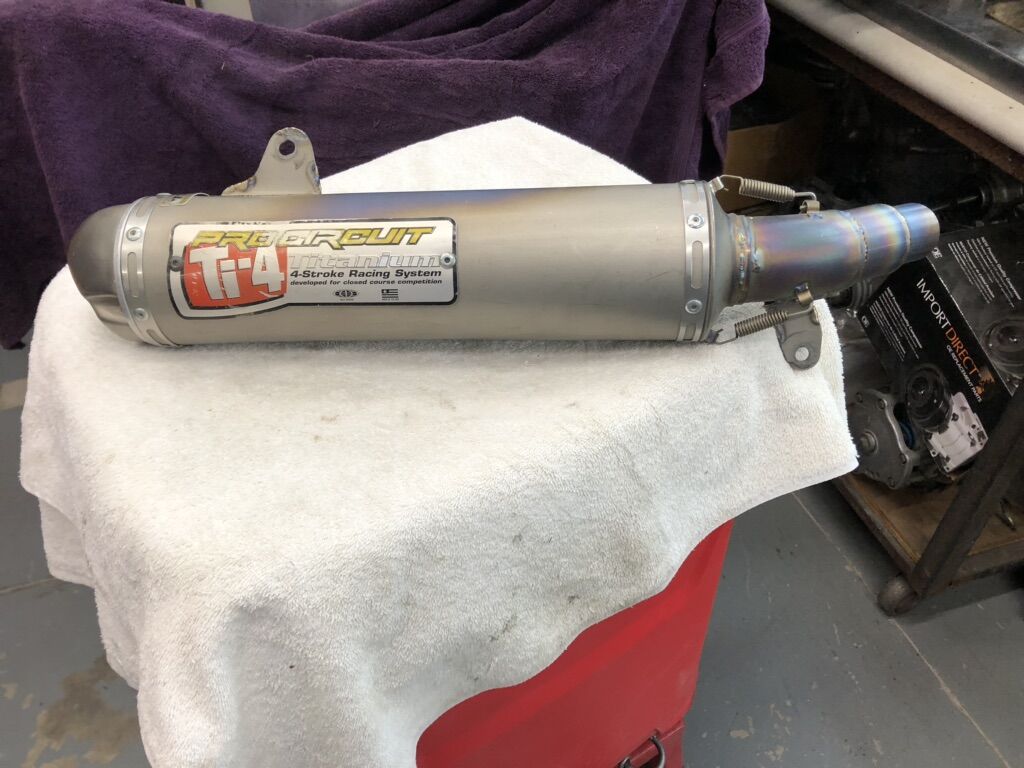 04-05 Honda TRX 450R Exhaust