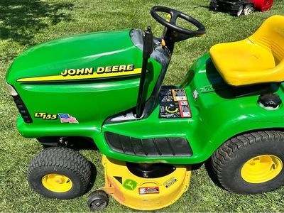 John Deere LT155 riding lawn mower