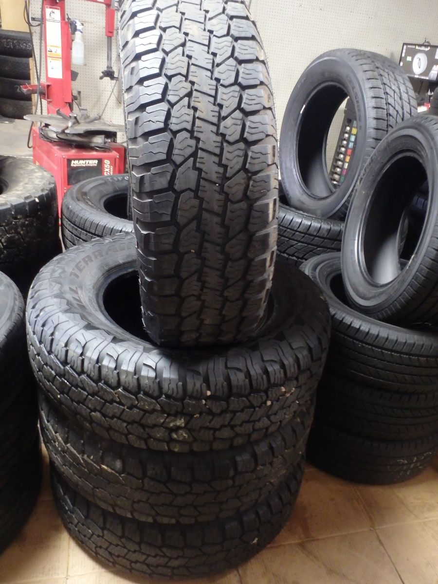 265/70R17 ROCKY MOUNTAIN TERAIN SET OF USED TIRES