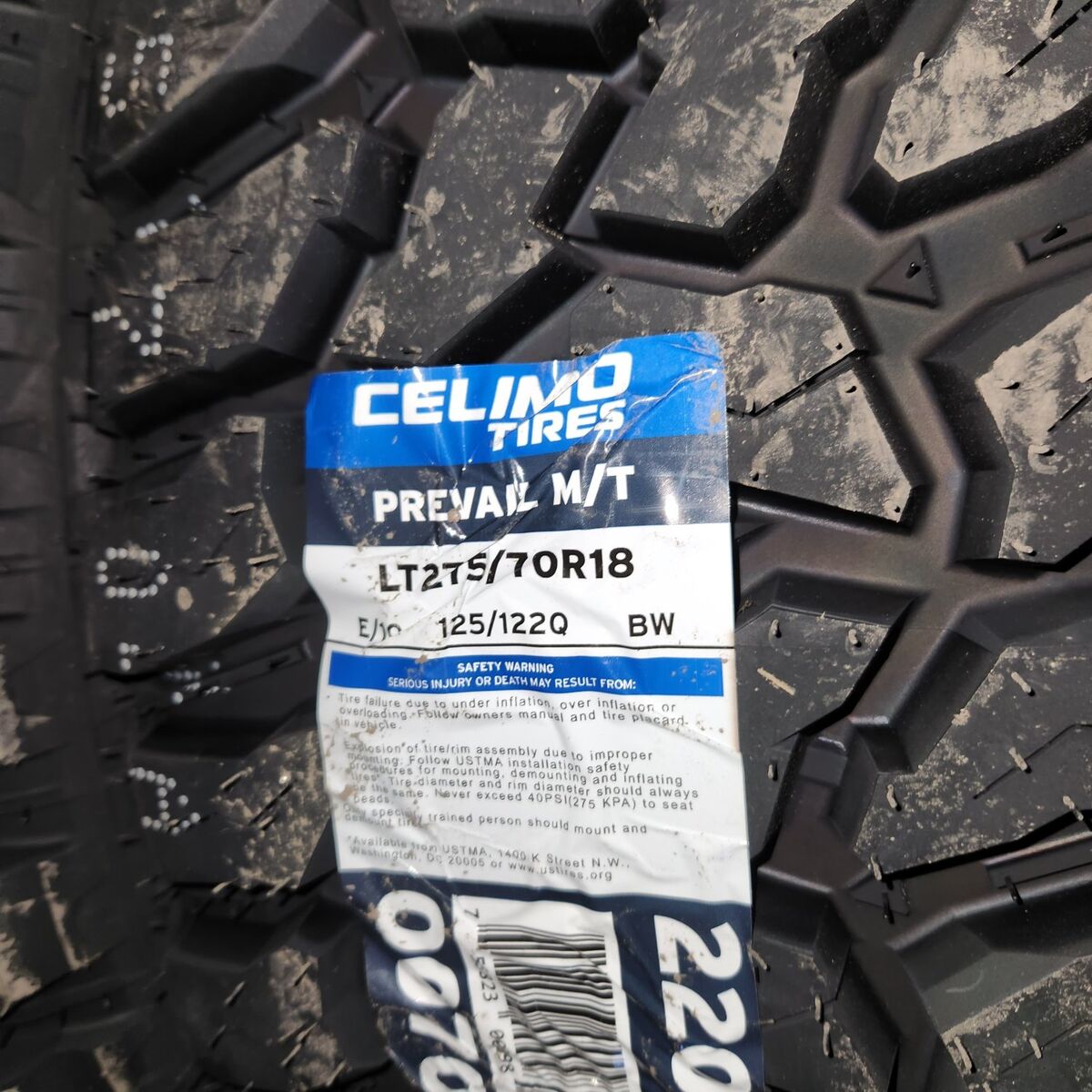 275/70r18 celimo prevail mt