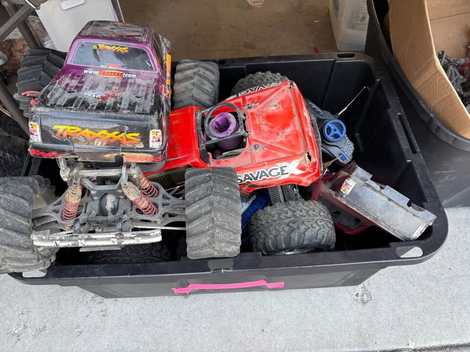 Gas powered Traxxas R/C Trucks and parts and accessories. $400 cash/venmo for everything. in Draper