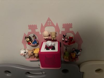 Pink Castle Display SHELF ONLY for Toniebox & Tonies