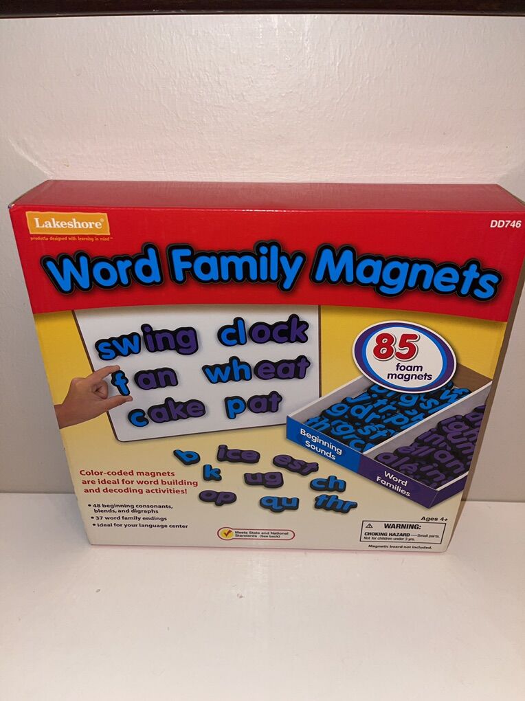 Lakeshore Word Family Magnets