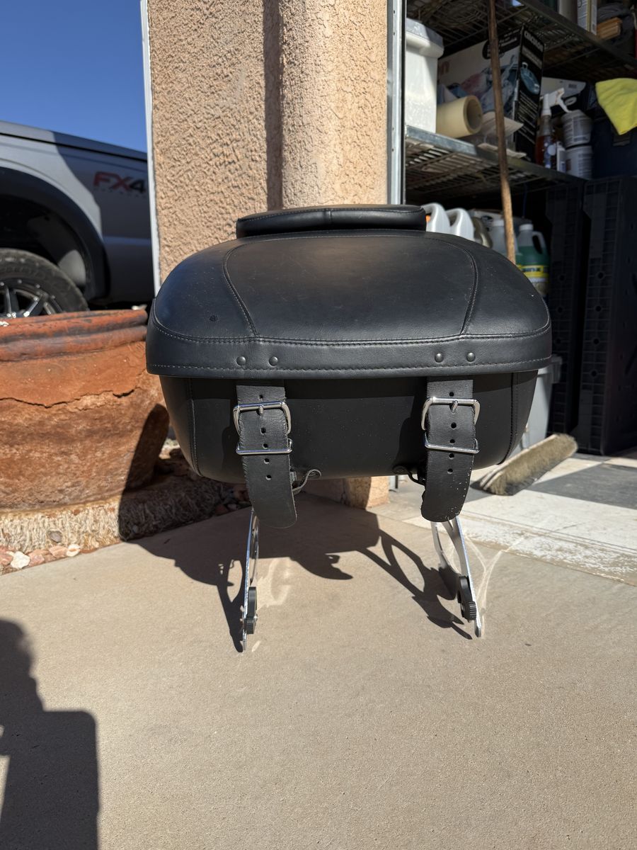 Harley Davidson Luggage rack.