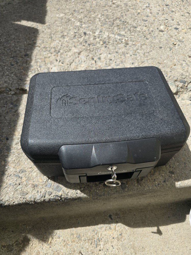 sentry safe lock/ gun box