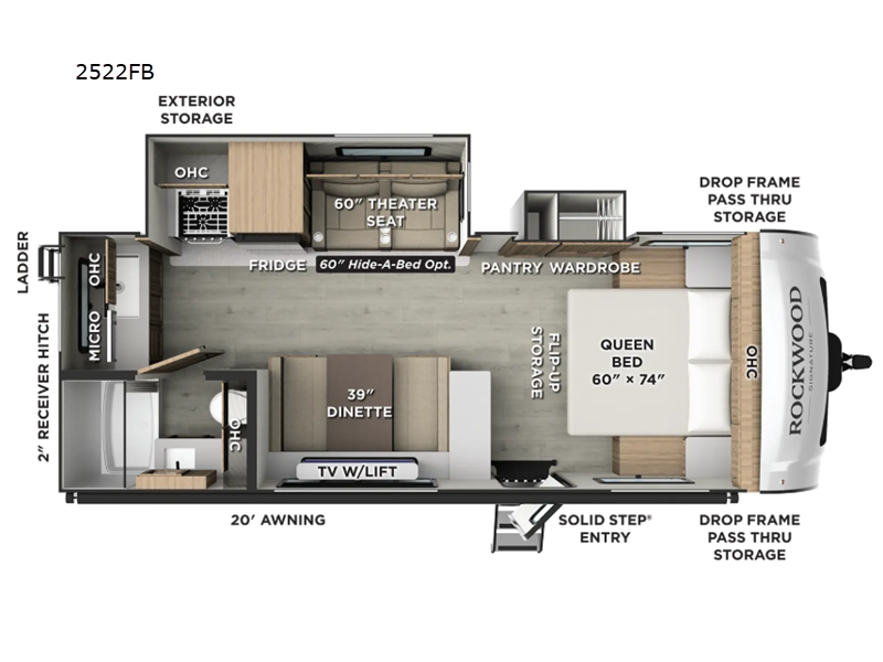 2027 Rockwood Mini Lite 2522FB