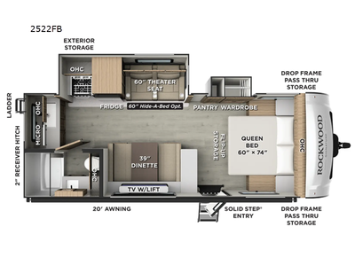 2027 Rockwood Mini Lite 2522FB