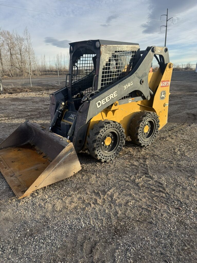 2019 John Deere Skid Steer Loader 314g Low Hours