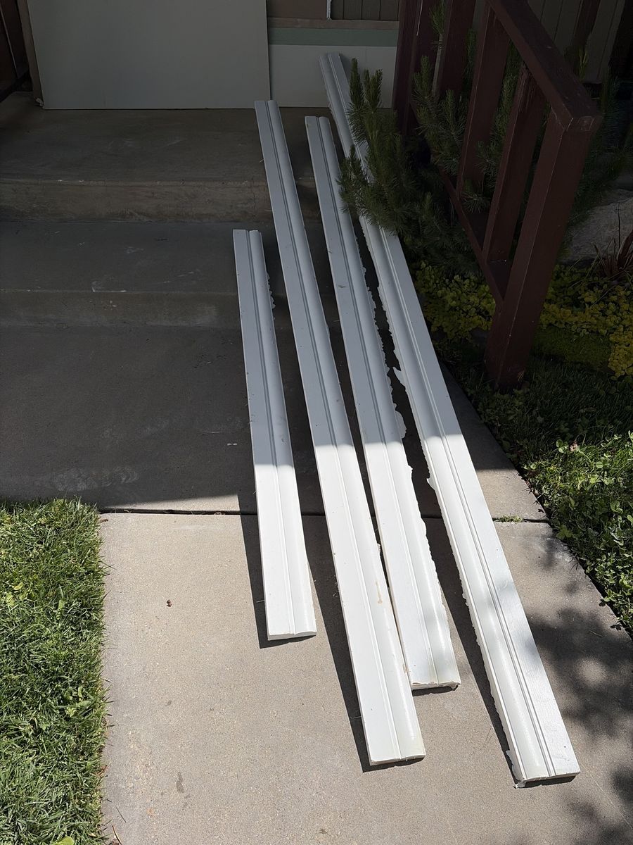 Long White Trim / Casing Pieces