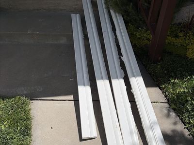 Long White Trim / Casing Pieces