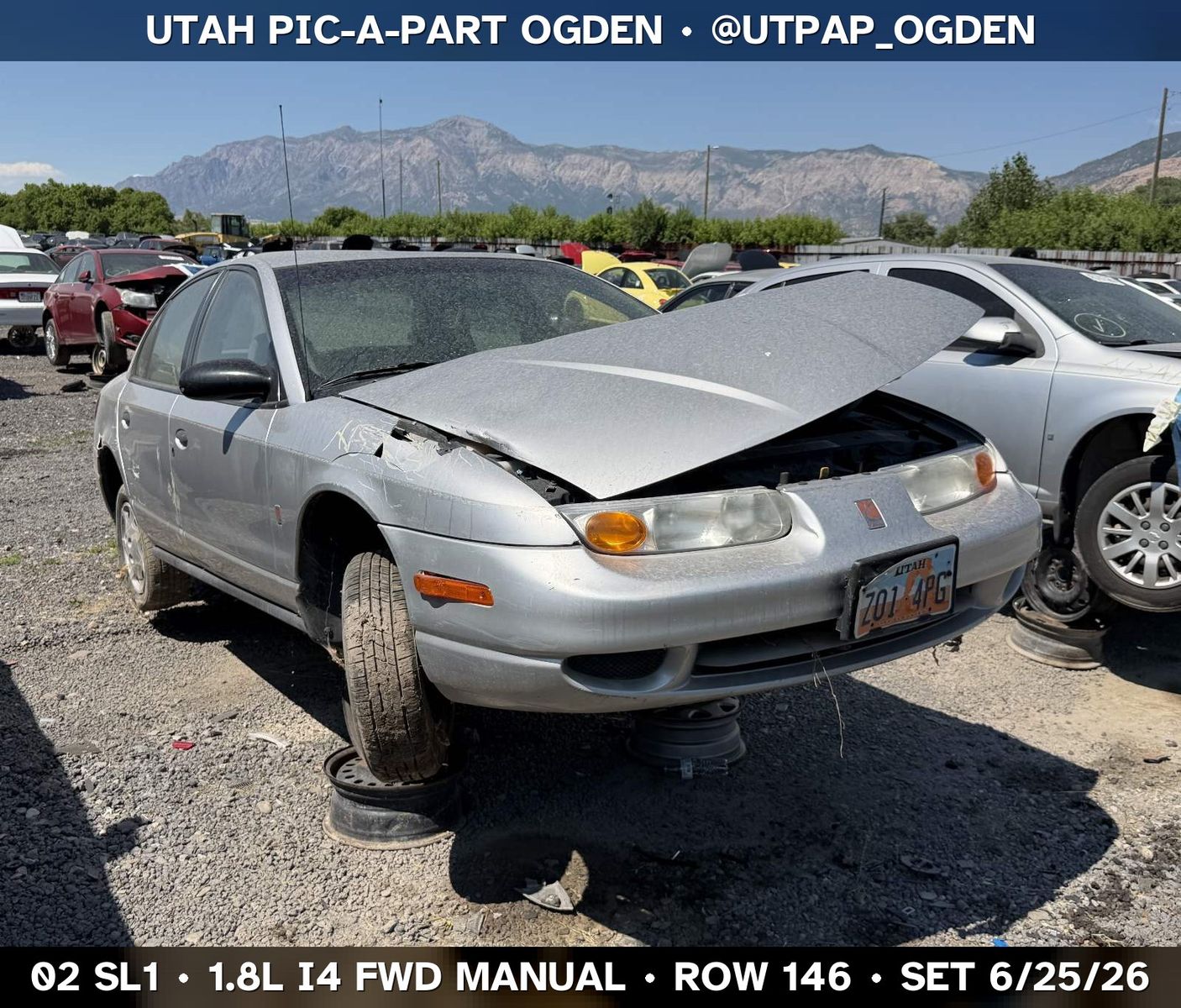 2002 Saturn SL1 Parts - UTPAP Ogden