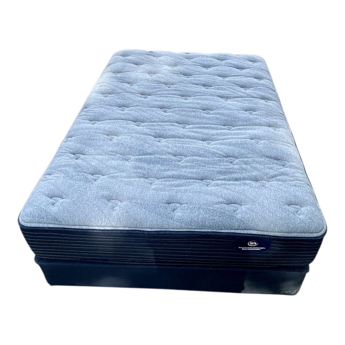 Full Size Serta Mattress and Boxspring
