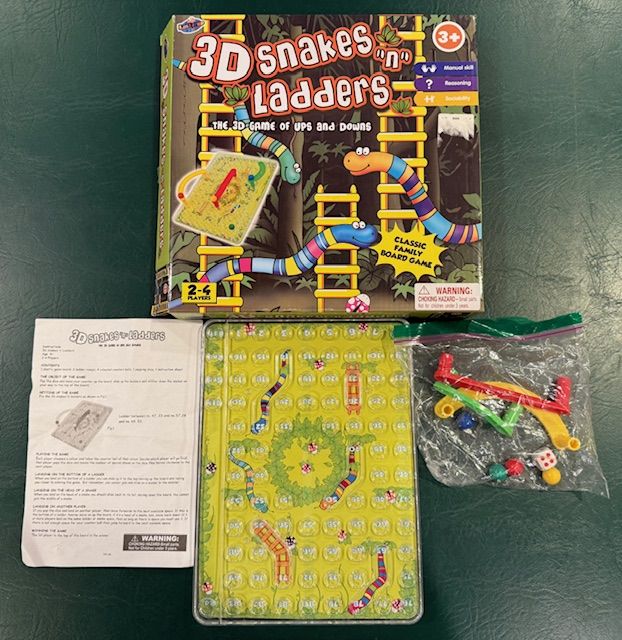 3D Snakes and Ladders Game by Lollipop Toys