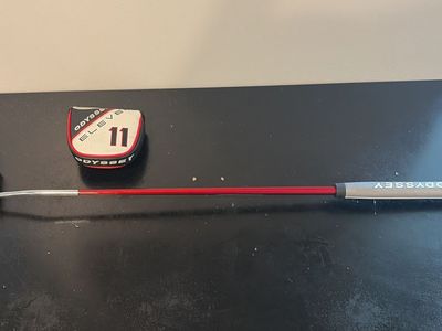 Odyssey Eleven Tour Lined Double Neck Putter - Right Handed Men's Golf Club