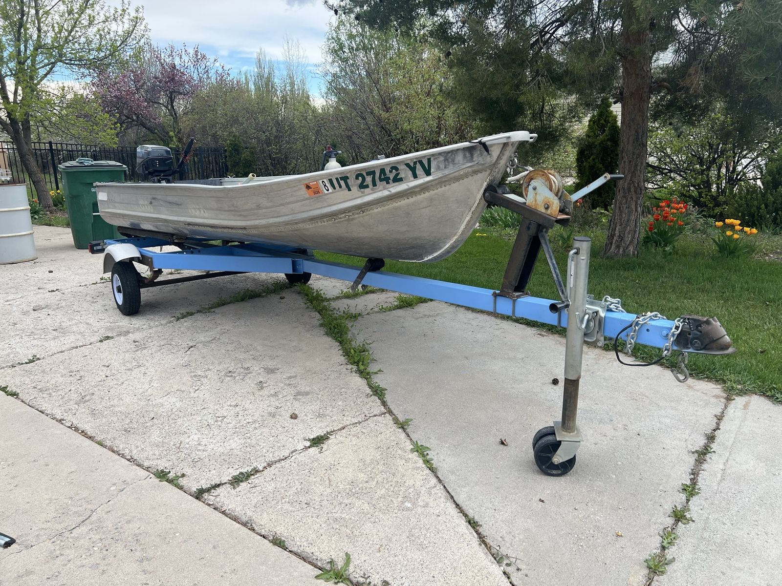 Aluminum Fishing Boat