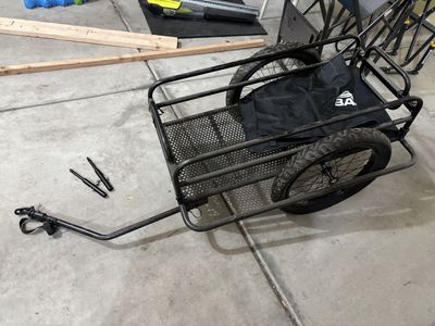 Bakcou Folding Cargo E-bike Trailer