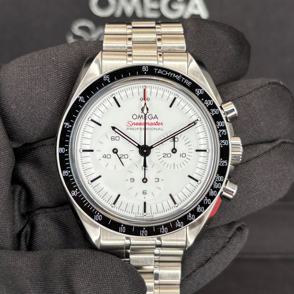 2024 OMEGA SPEEDMASTER WHITE DIAL 310.30.42.50.04.001