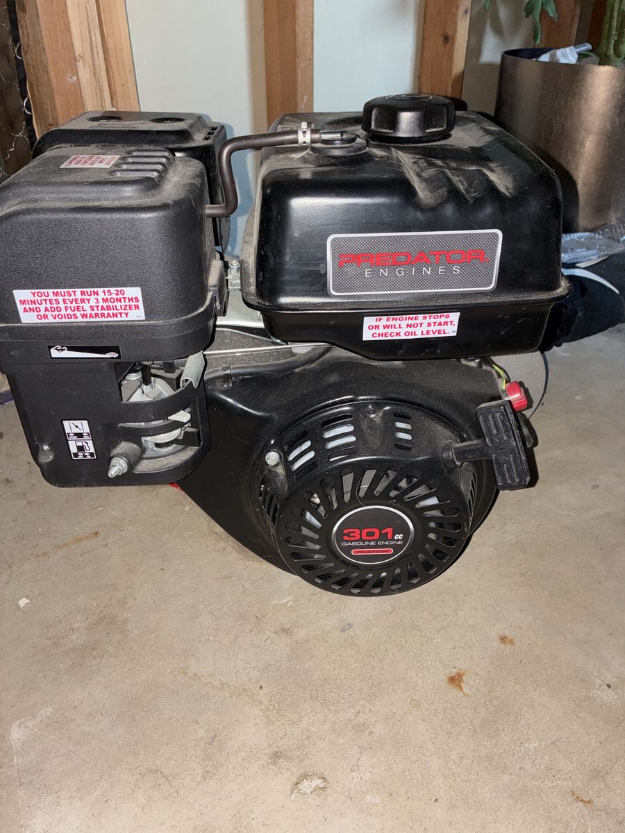 Predator 301cc OHV Horizontal-Shaft Gas Engine
