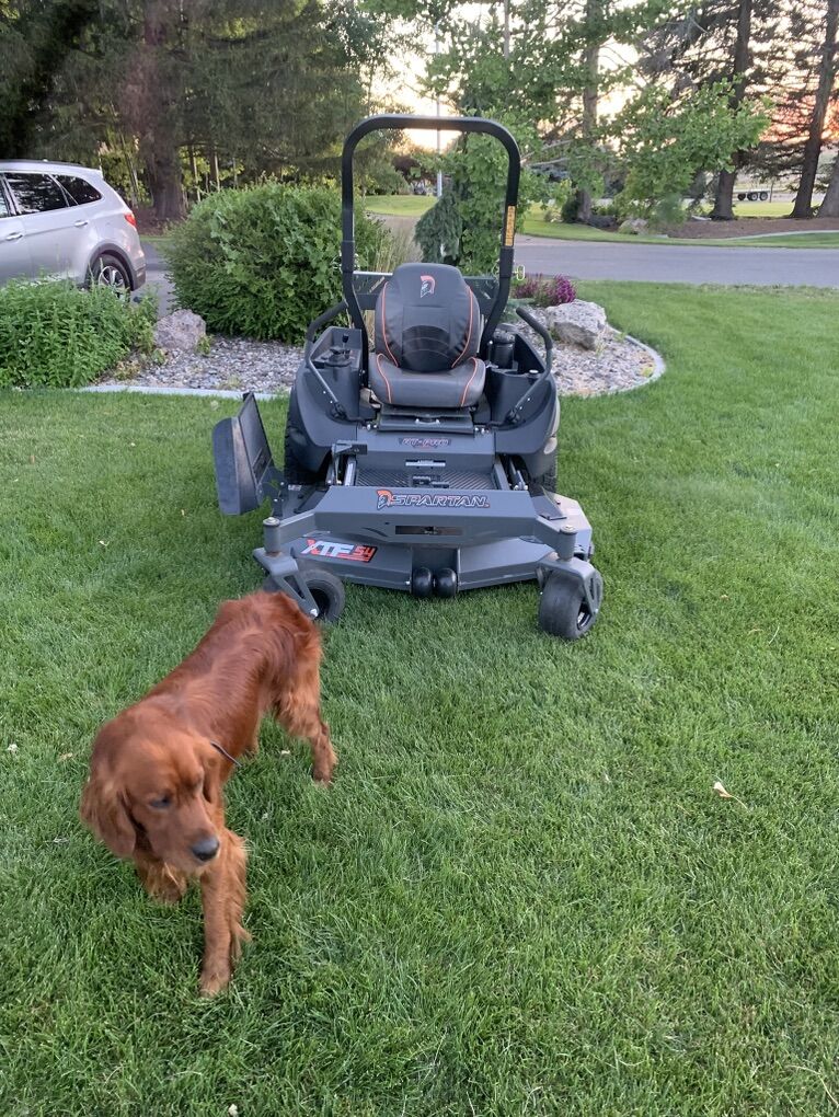 Spartan RT Pro 54 Zero Turn Mower.