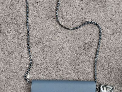 Prada Saffiano Leather Wallet on Chain