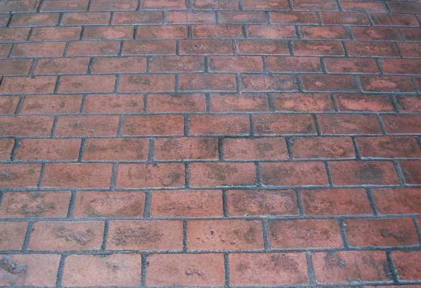 Concrete Stamp Rental – Running Bond Brick Pattern