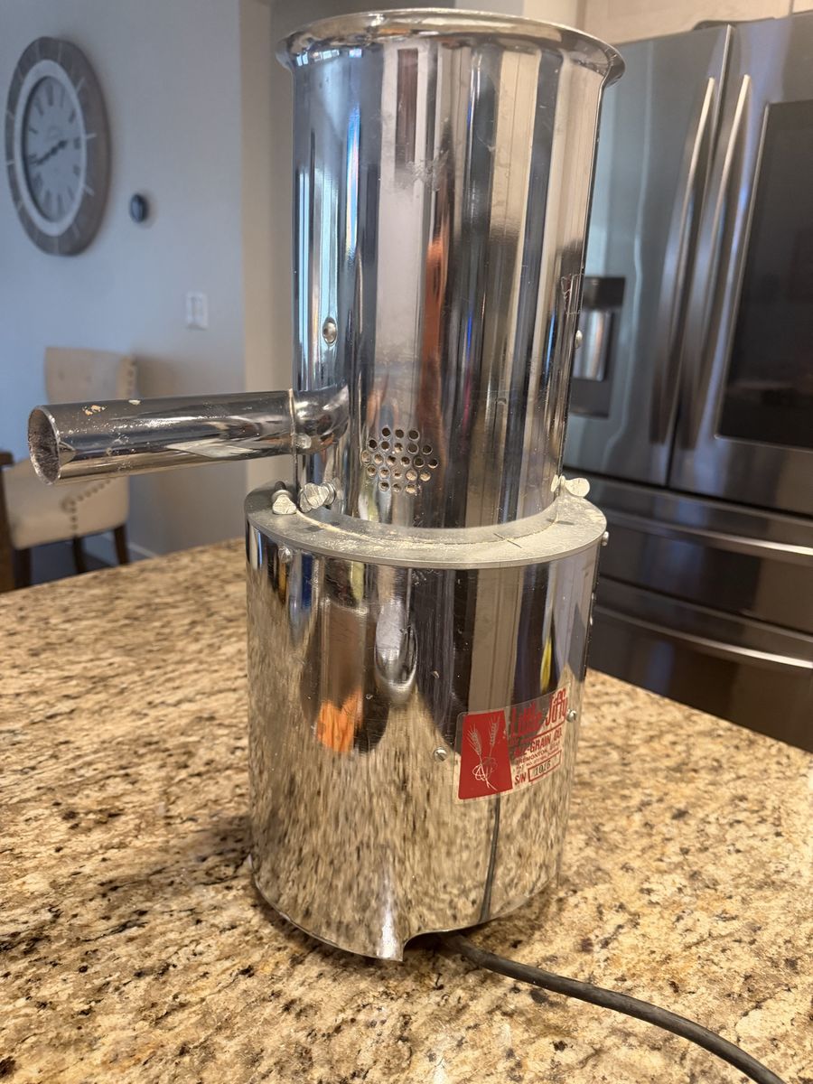 Samson 6 Grain Mill Juicer Stainless Steel Electric Food Grinder
