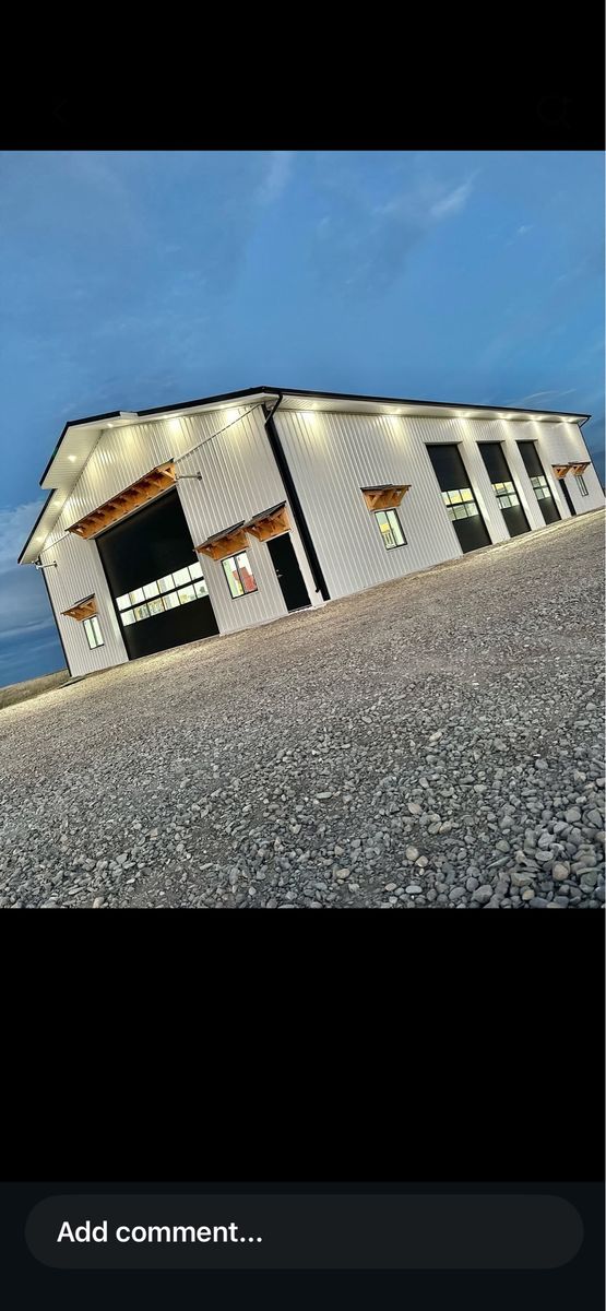Steel building Metal Building  Welding  Fabrication Concrete Services