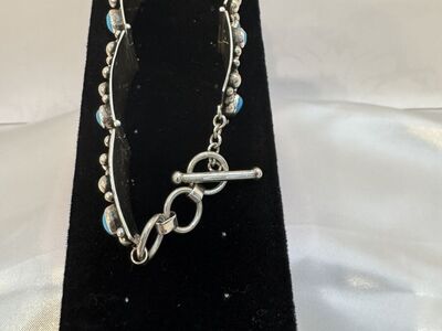 Sleeping Beauty Turquoise Bracelet - not fixed - T closure