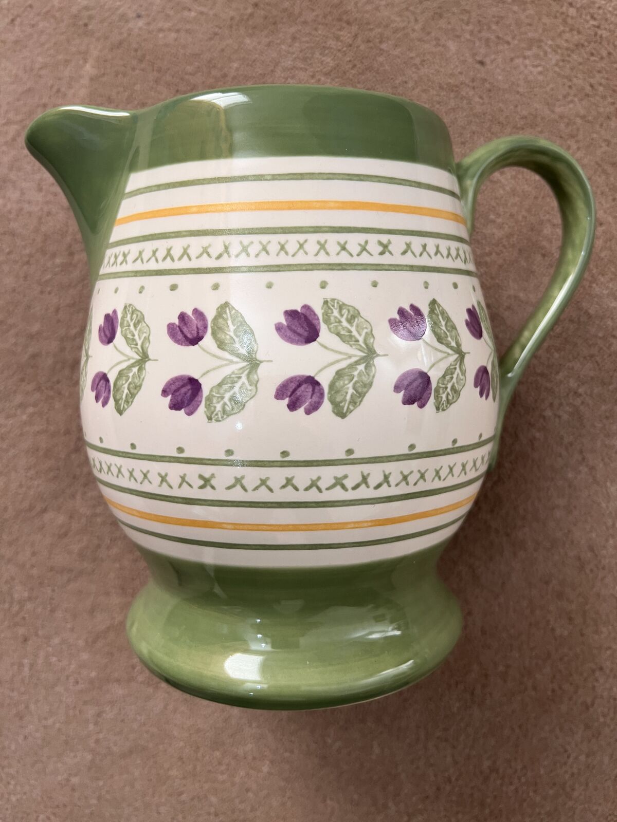 Darling pitcher. Pfaltzgraff “the circle of kindness”