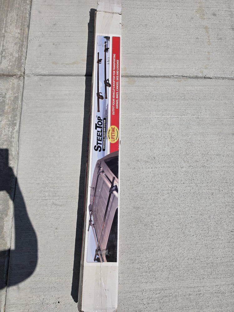 Malone SteelTop Universal Cross Bar System for Factory Raised Side Rails - used once