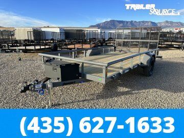 7x14 Diamond C PSA 106 Utility Trailer - 6K GVWR