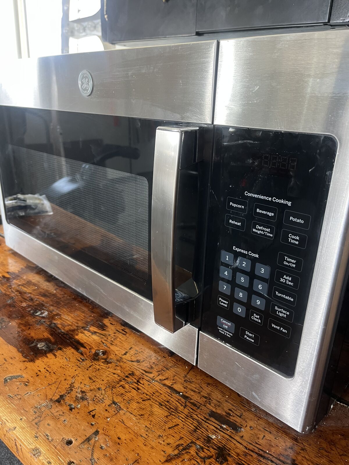 GE Microwave- Replacement Parts Included
